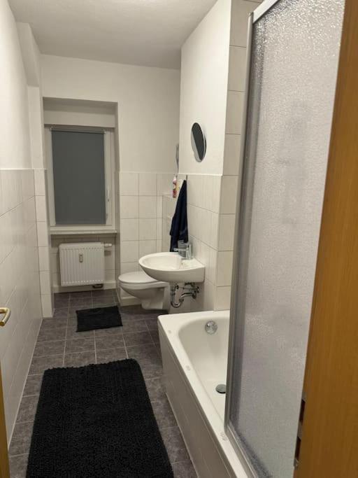 Ferienwohnung Wohnung Innenstadt Am Burgsee Bad Salzungen Exterior foto